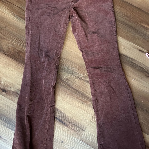 💗brown velvet bootcut pants - Picture 5 of 5
